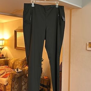 RACHEL ZOE size 16 NEW WITH TAGS. Dark olive green pull on pants.